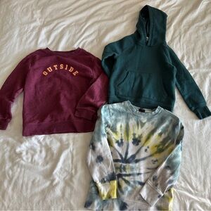 Kids’ Bundle of three (3) Hoodies size  4/5/XS